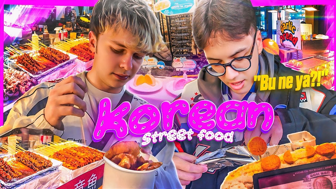 KORE'deki EN İYİ SOKAK LEZZETLERİNİ DENEDİM ?! Ft. @benjyfishy