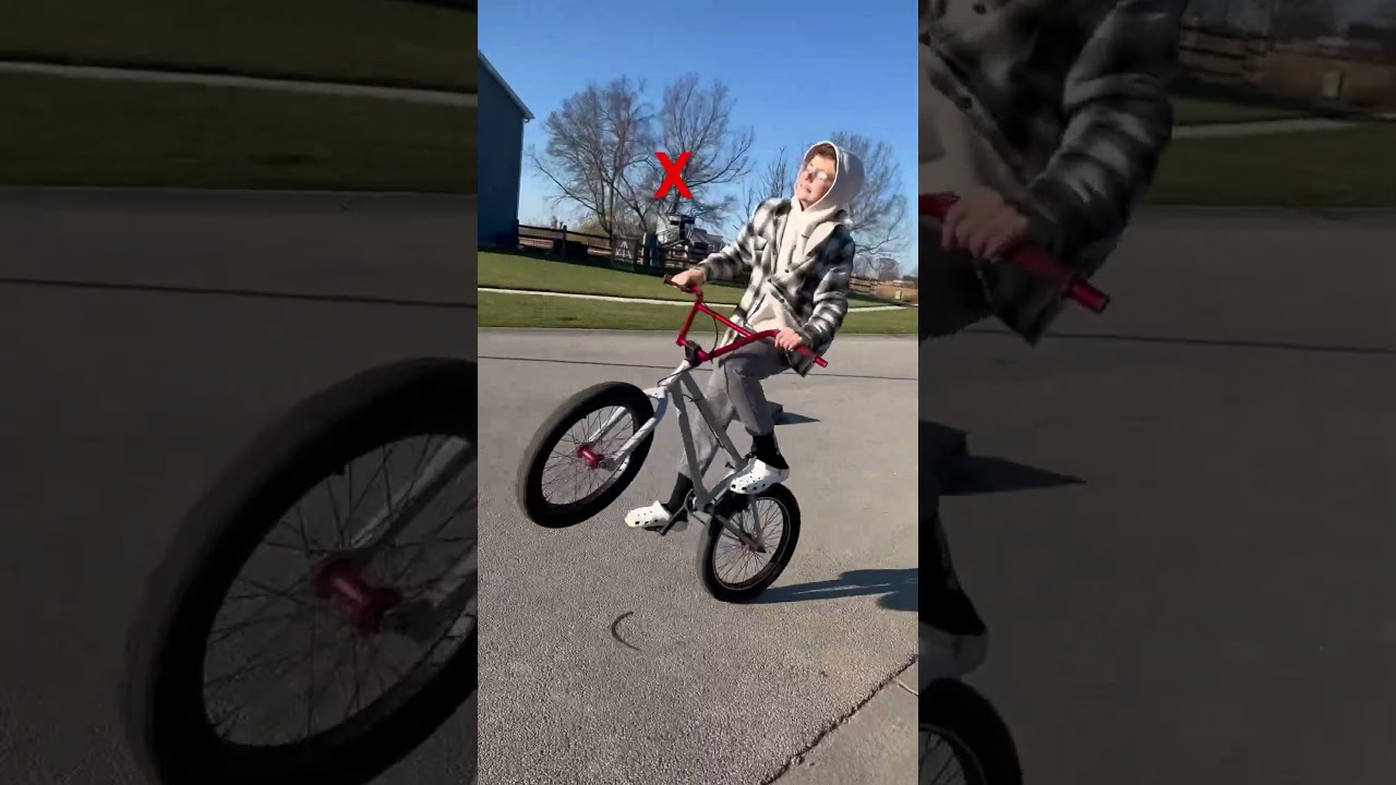 The reason why you can&rsquo;t wheelie #bmx #fyp