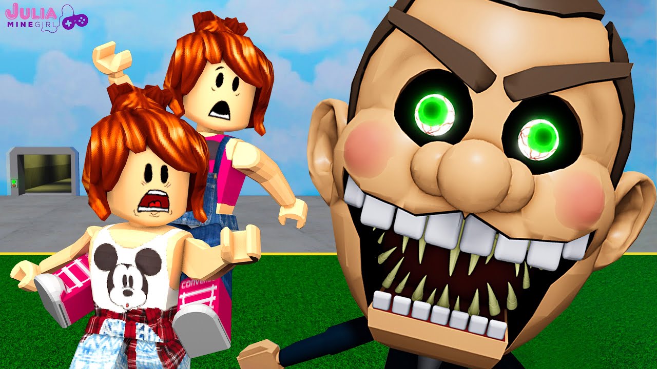 Roblox - O BONECO DO MAL (Escape Mr Funny's ToyShop)