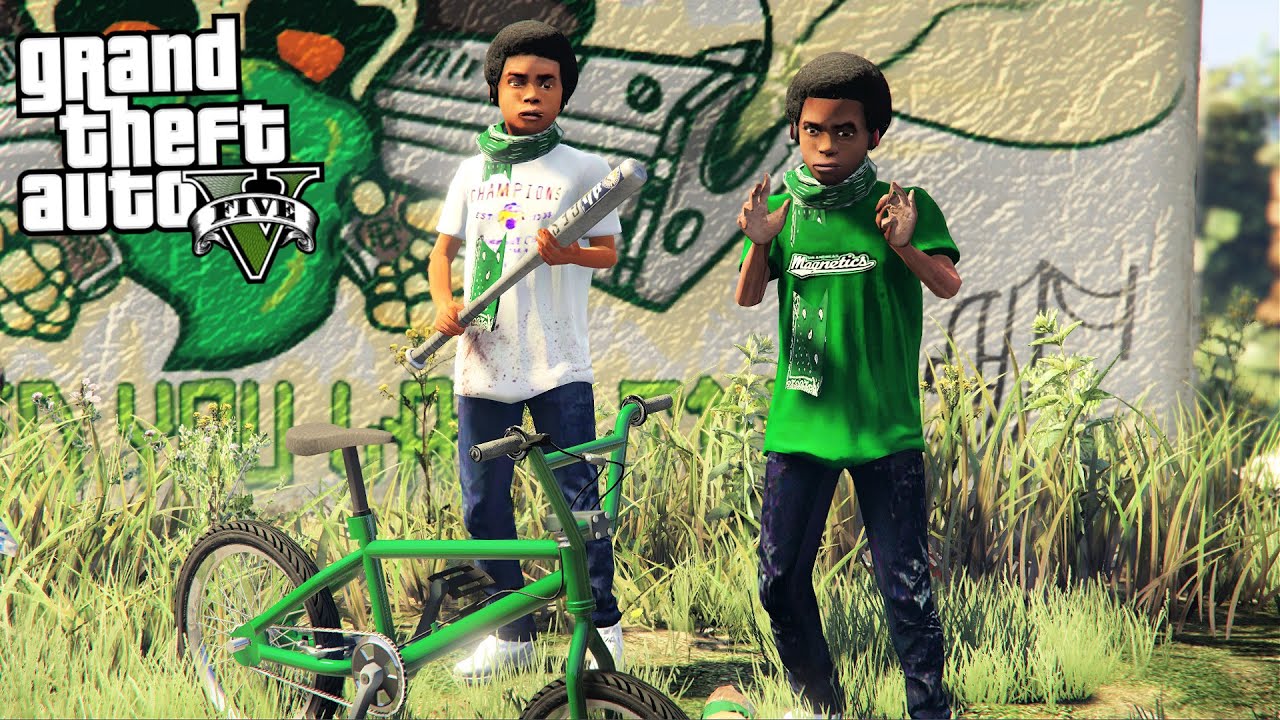 KID FRANKLIN MEETS KID LAMAR in GTA 5! (GTA 5 Mods)