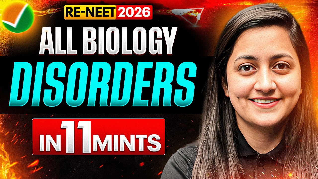 ALL Diseases & Disorders in One Shot 🩺 | RE-NEET 2026
