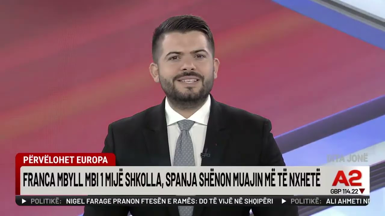&Ccedil;far&euml; ka ndodhur 24 or&euml;t e fundit n&euml; Shqip&euml;ri, rajon dhe bot&euml;? Lajmet shkurt n&euml; A2 CNN