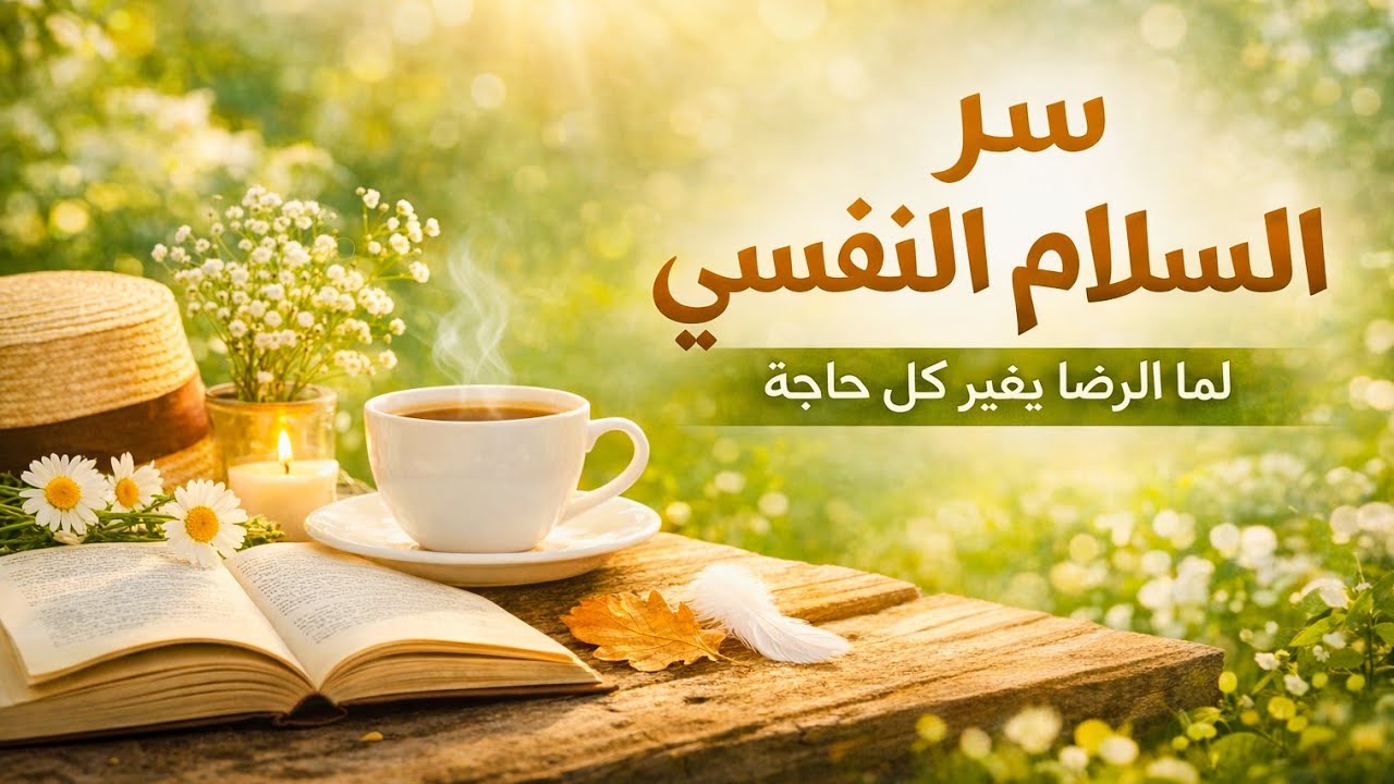 سر الهدوء النفسي الحقيقي/لما الرضا يغير كل حاجه في حياتك