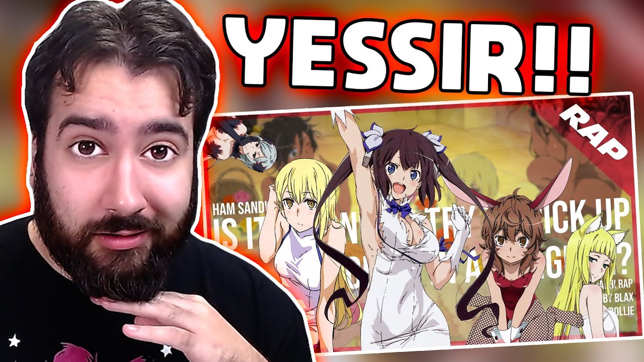 REACTION - DANMACHI RAP | 