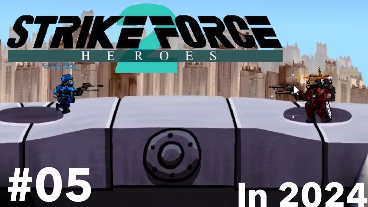 Strike Force Heroes 2 Flash Game In 2024 Walkthrough | Part 5 | Fighting The GlobeX Leader & Clones