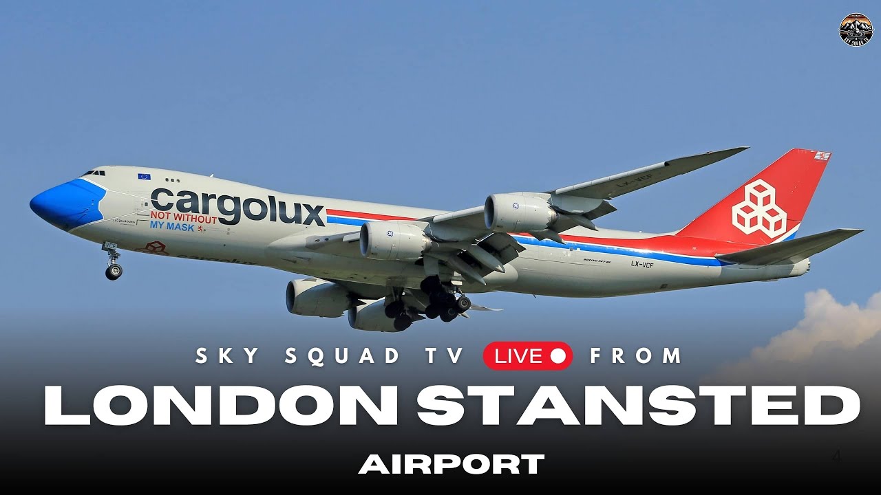 🔴 LIVE at London Stansted Airport w/Sean! ✈️ Air Incheon Boeing 747F Special!
