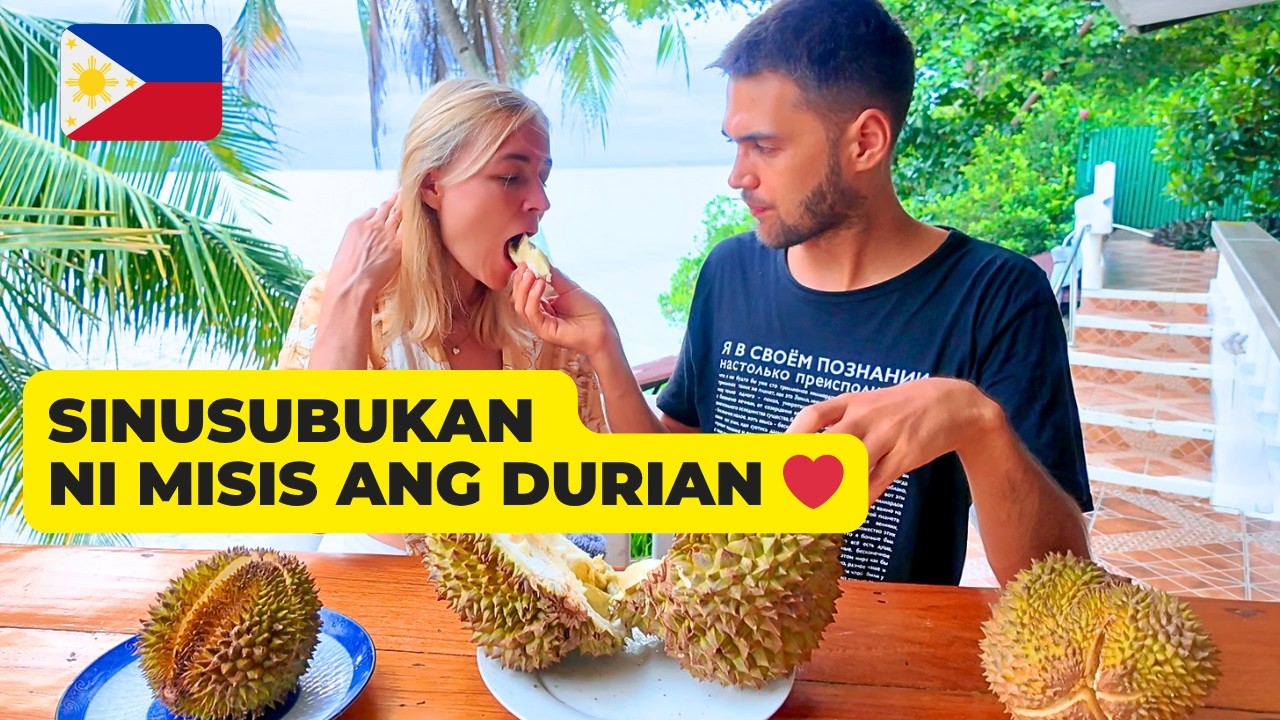 🇵🇭 MY WIFE TRYING 4 FILIPINO DURIANS. FIRST IMPRESSIONS