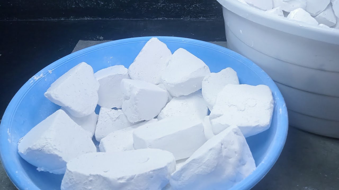 JÛMBO Extra Soft gymchalk White fluffy crushing Powdery Homemade | oddly satisfying | ASMR 