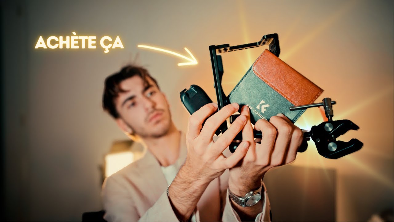 5 ACCESSOIRES POUR COMMENCER LA VID&Eacute;O !