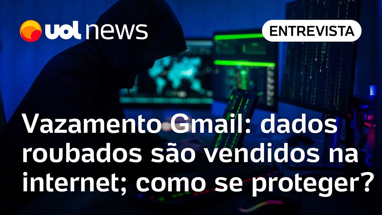 Vazamento Gmail: quadrilhas especializadas roubam dados e vendem na internet; saiba como se proteger