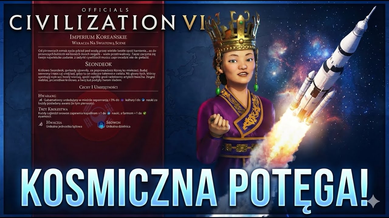Koreą w stronę gwiazd! 🚀  Civilization VI gameplay