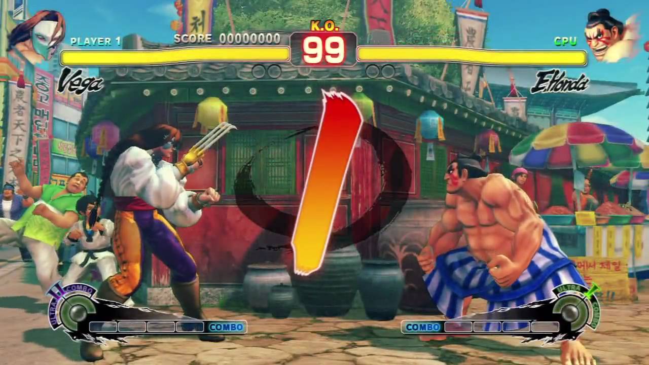 Super Street Fighter IV - Vega Arcade