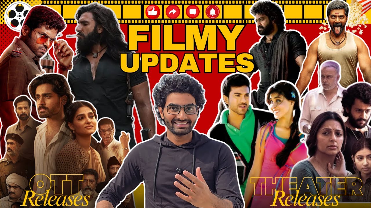Filmy Updates | EP 16 | OTT & Theater Releases | Teasers&Trailers | Dhurandar | Champion | Varanasi