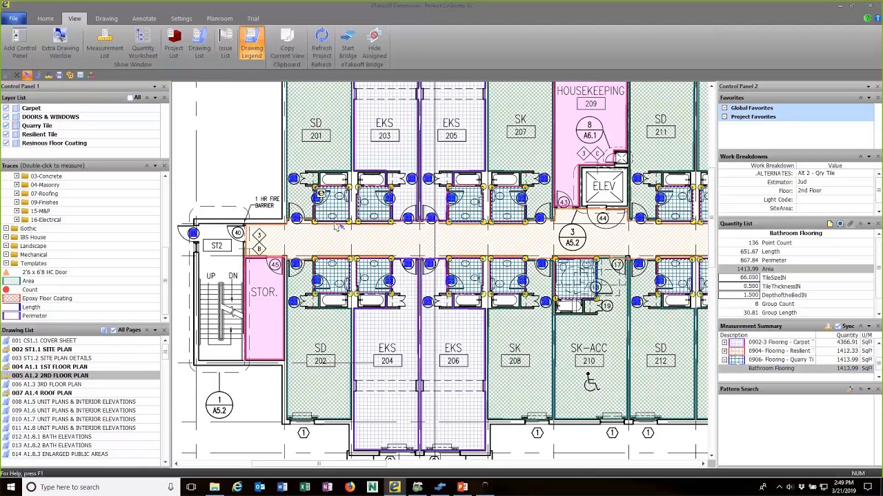 2019 Sage Estimating and eTakeoff demo