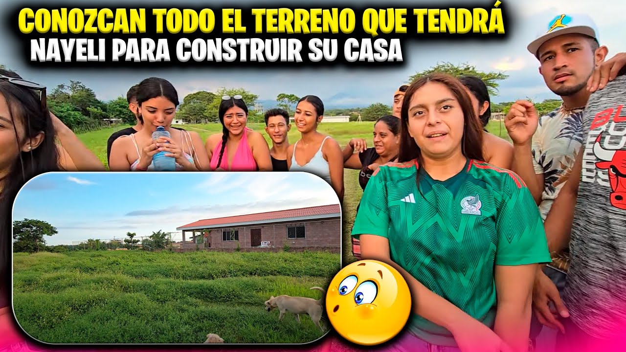 Camarón le da el privilegio a Nayeli que elija que terreno quiere para construir su casa.