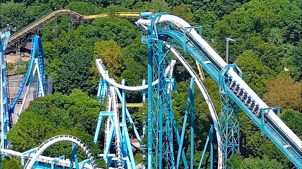 Alpengeist Drone Footage 4K Busch Gardens Williamsburg, VA