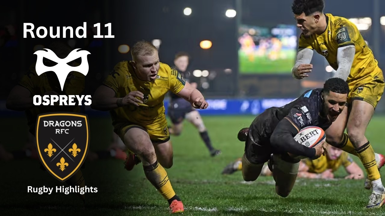 Ospreys vs Dragons RFC Rugby Highlights | Round 11 | URC 2026
