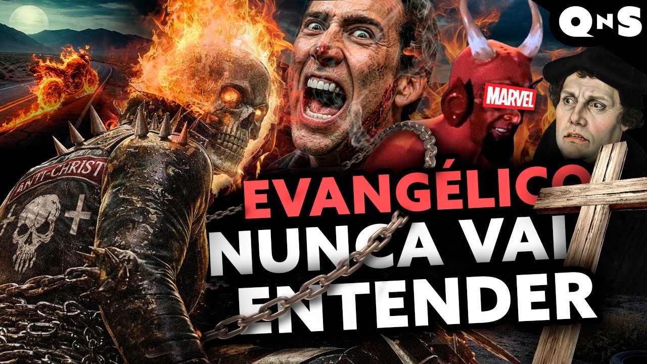 POR QUE EVANG&Eacute;LICOS TEMEM O DIABO? Motoqueiro Fantasma e o pacto da Marvel