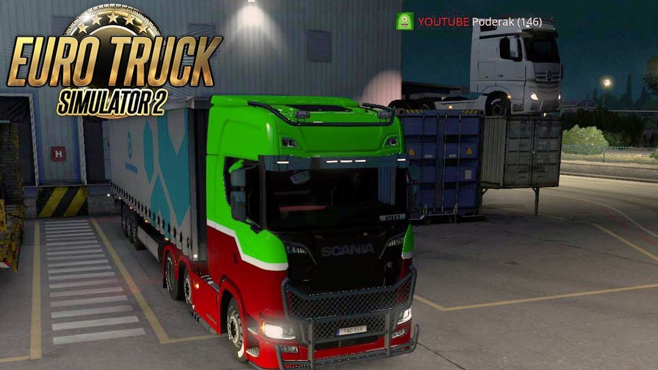 PODDY CHEATTA!? - EURO TRUCK SIMULATOR 2 - GAMEPLAY ITA MULTIPLAYER