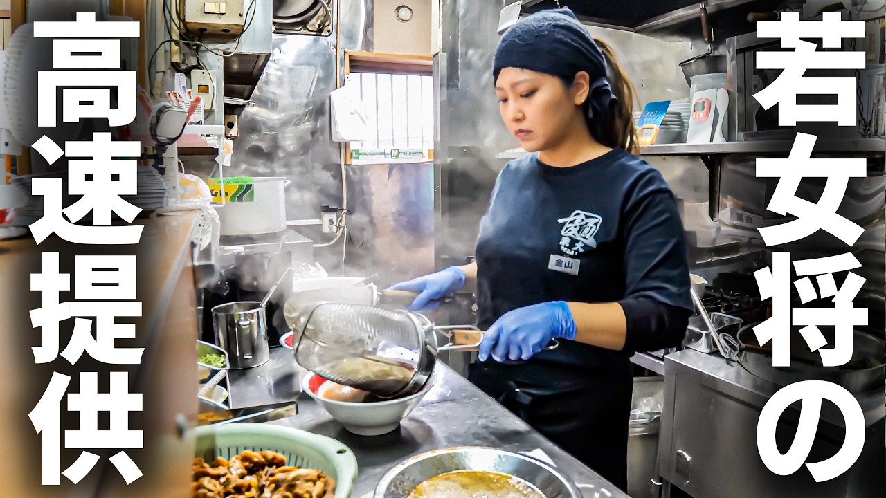【徳島】１７歳から働くラーメン女将！１日２４００杯が飛ぶように売れる理由とは？
