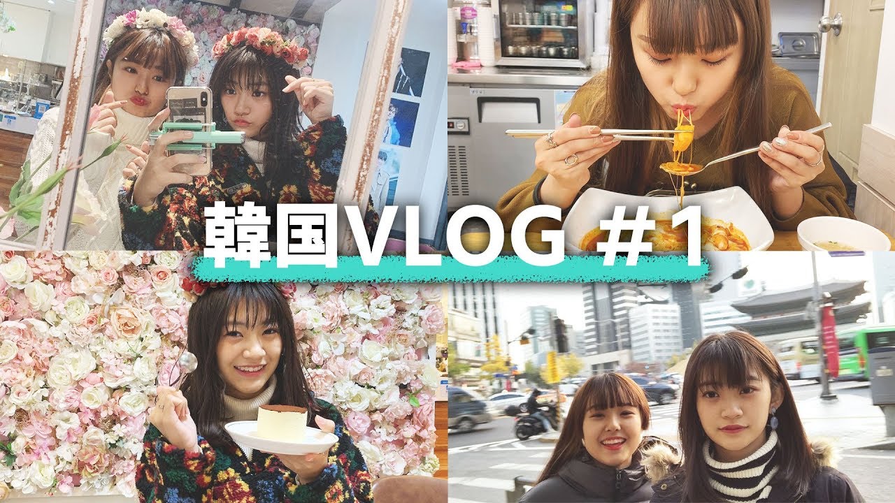 【Vlog】かなのあで韓国旅行に行ってきたよ【前編】