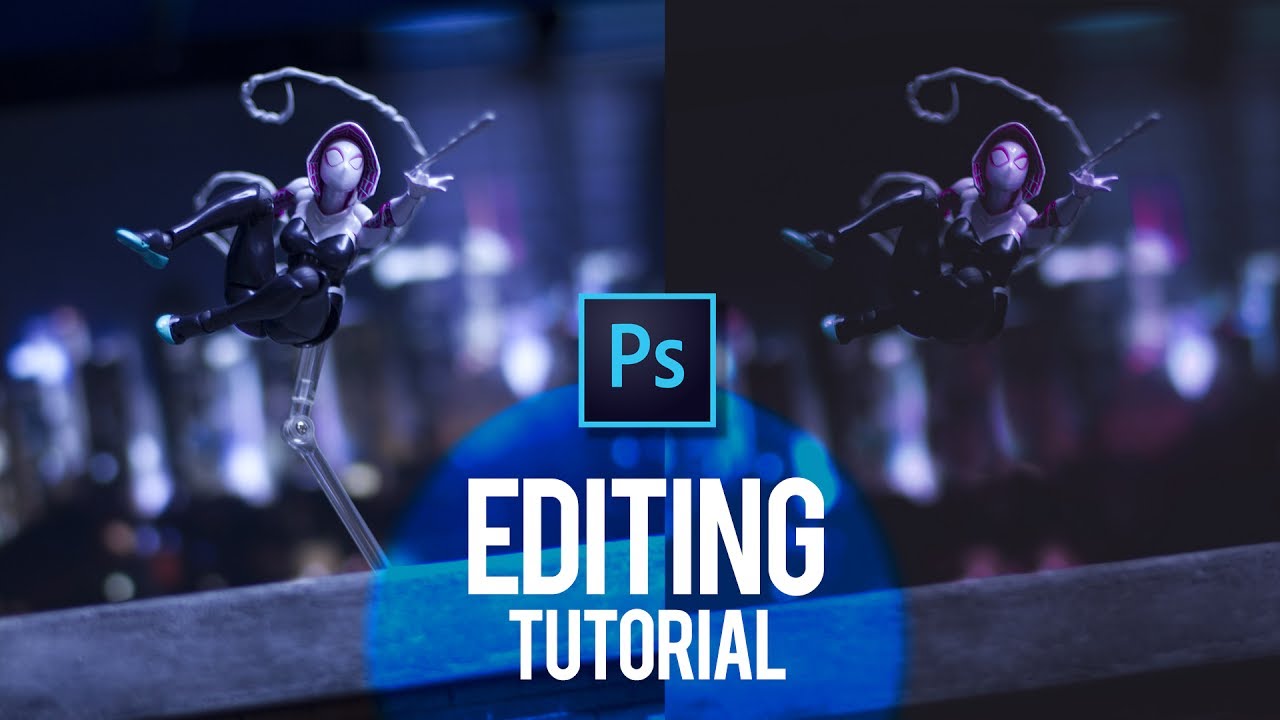HOW TO EDIT ACTION FIGURE SHOTS WITH PHOTOSHOP | Tutorial Tuesdays
