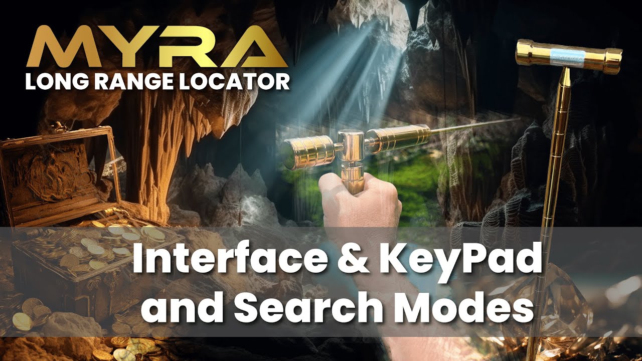 Myra Long Range Locator - Interface & Keypad and Search Modes  #longrangelocator  #treasurehunting