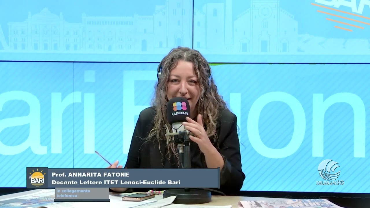 buongiorno bari 27 01 26 un caffè con ANNARITA FATONE