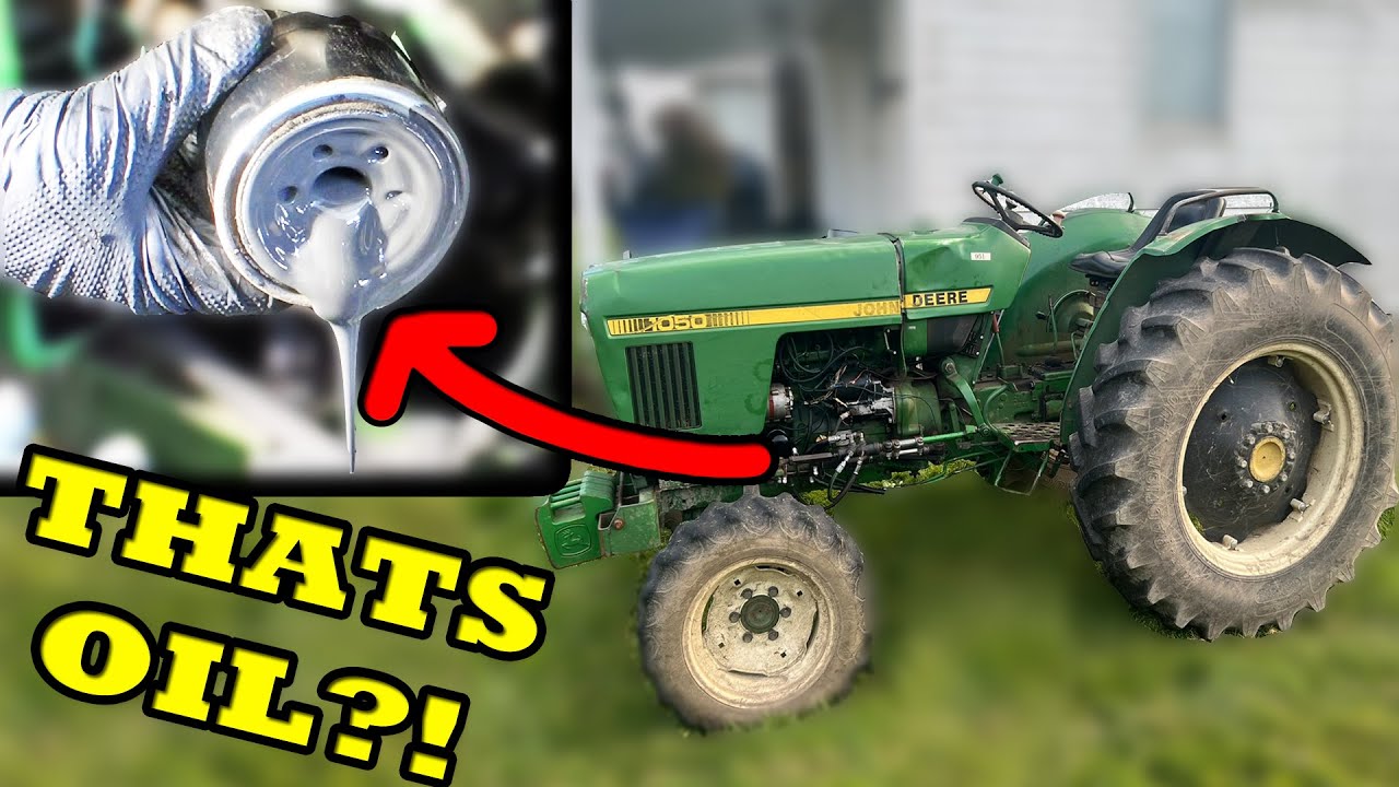 John Deere 1050 Water In Engine Oil! What Broke? Gaskets? Cyl Liners? (Yanmar 3T90T)