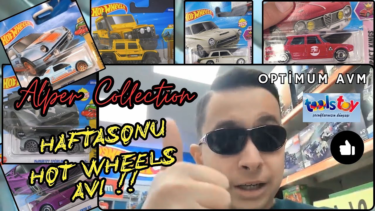 TOOLSTOY VE OPTİMUM AVM'DE HOT WHEELS AVI !!