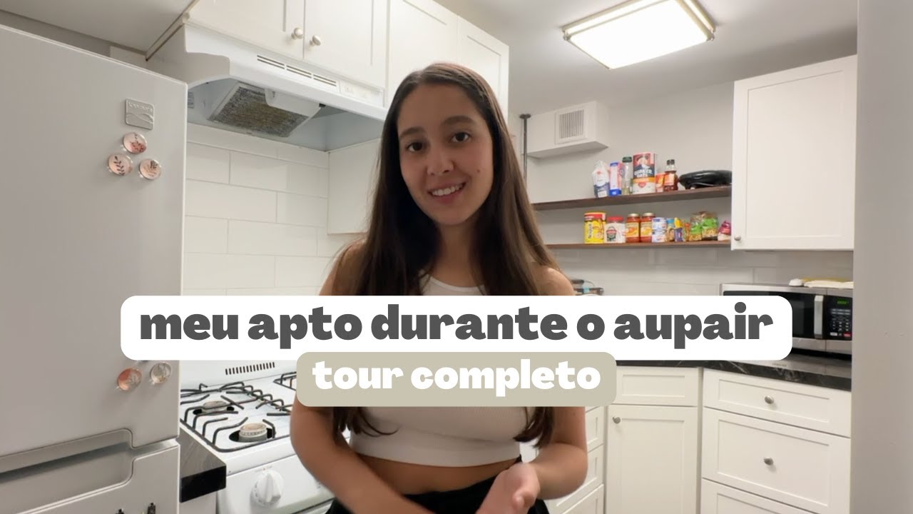 tour pelo meu apto de aupair nos EUA 🇺🇲 + VOU ME MUDAR!