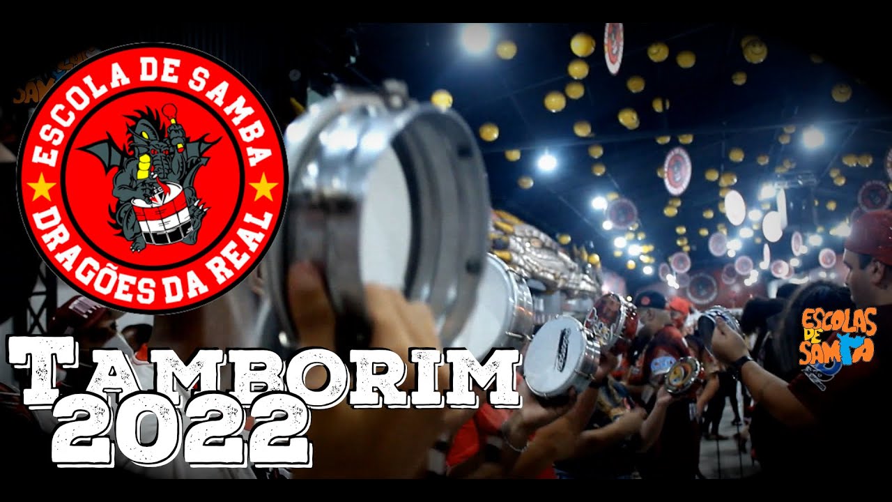 Dragões da Real 2022 - Desenho de Tamborim - Diretor Vitão/Mestre Tornado #PioneiroNoVideoDosBreques