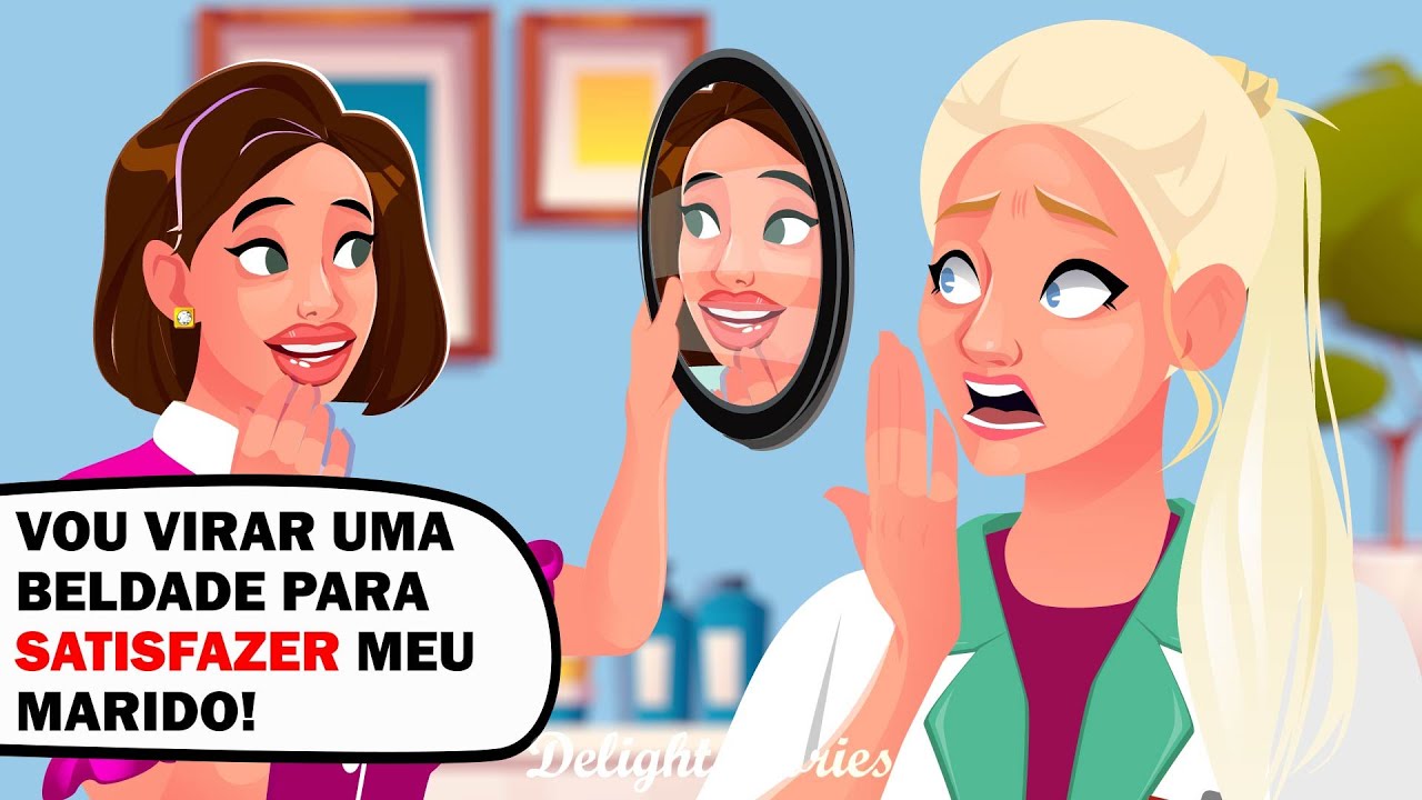 Meu marido me deu uma focinheira para esconder minha feiúra