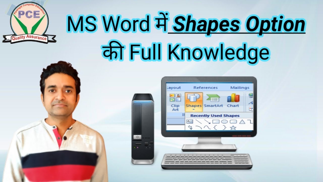 Shapes Option Setting In MS Word