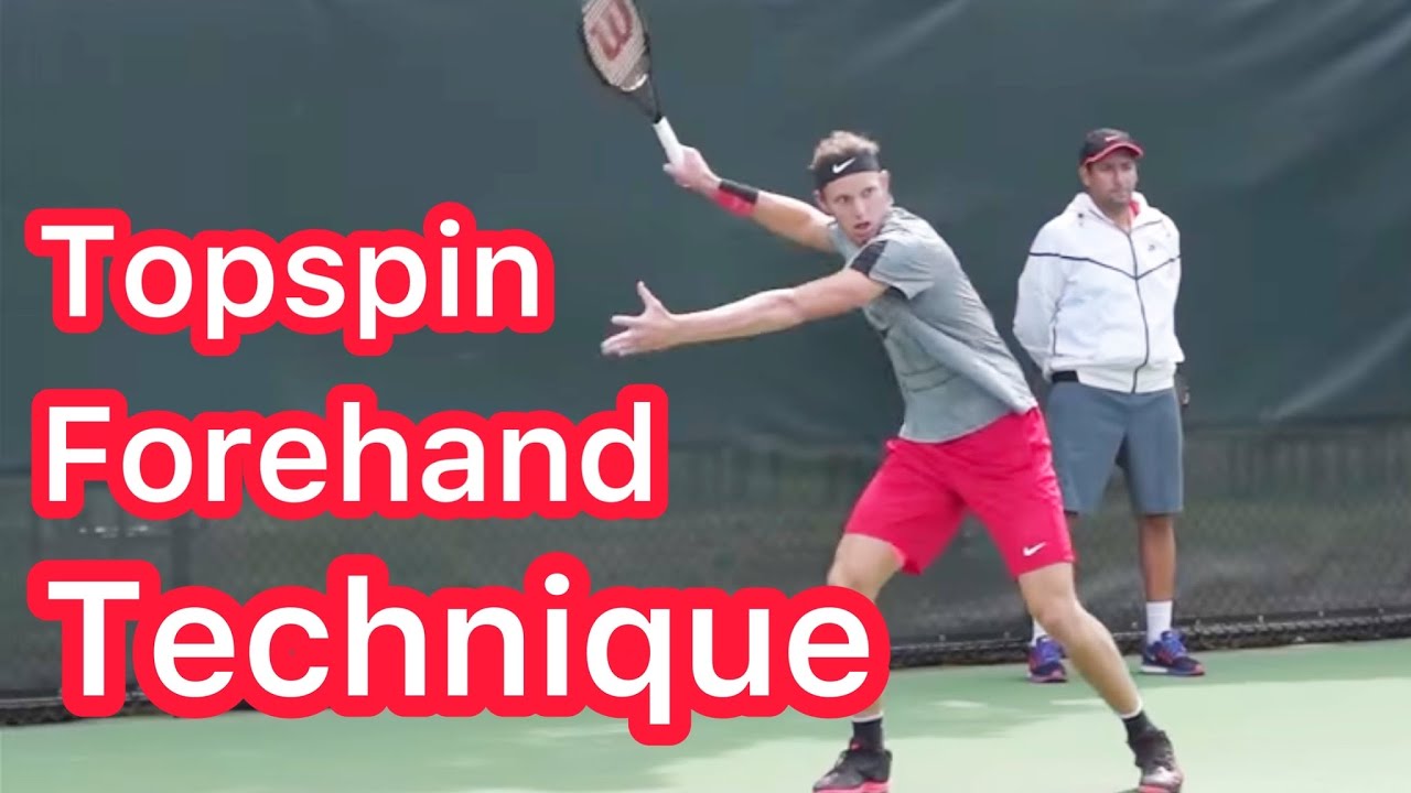 How To Hit A Great Topspin Forehand (Tennis Technique Explained)