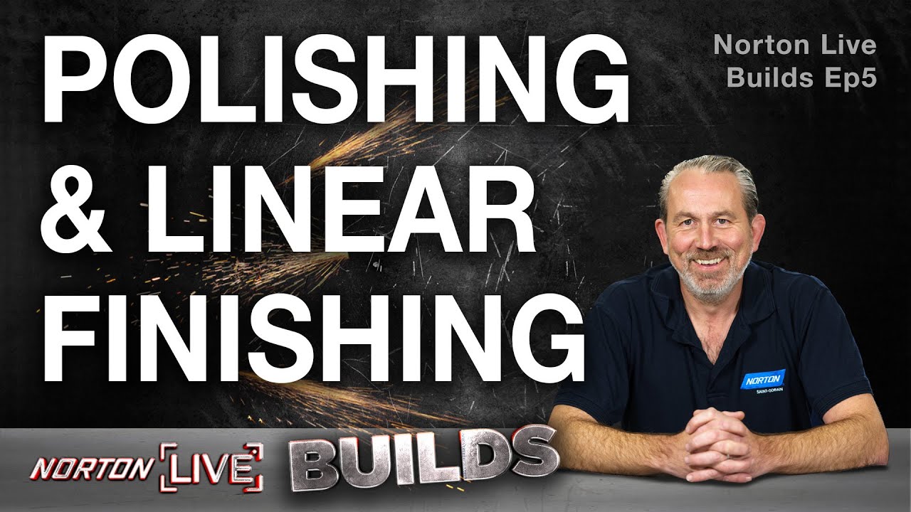 How to polish and linear finish steel: Norton Live Builds episode 5!