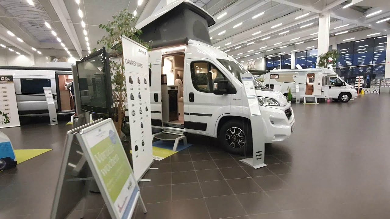 Very basic Hymer campervan tour : Free 540