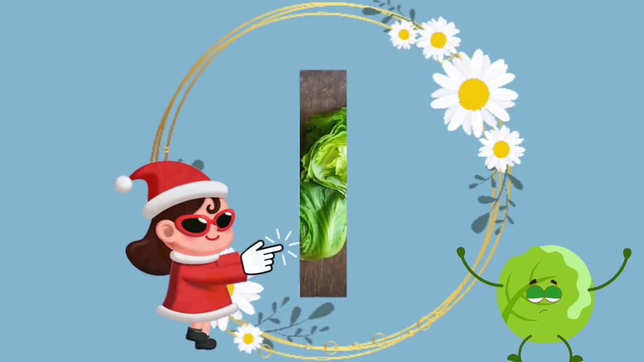 Learning ABC & Vegetables  that  Start with Letter - I @KawThooLeiSPF @refugiomental6032
