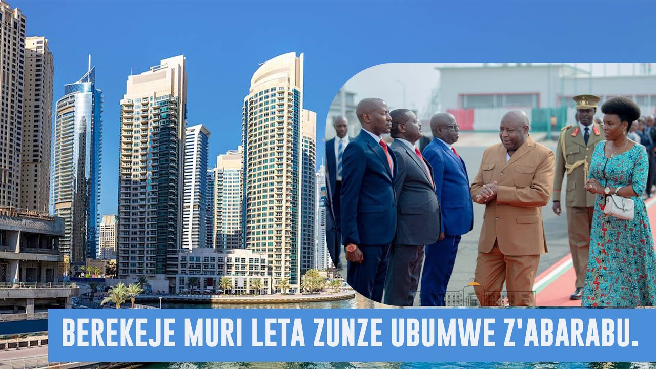Umukuru w'Igihugu Evariste Ndayishimiye yafashe urugendo rumushikana mur Reta Zunze ubumwe z'Abarabu