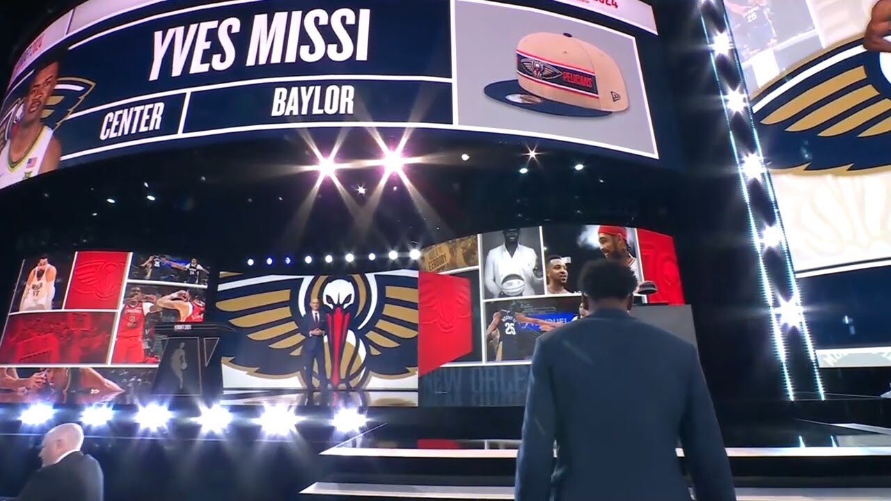 Pelicans select Yves Missi in Round 1 | 2024 NBA Draft