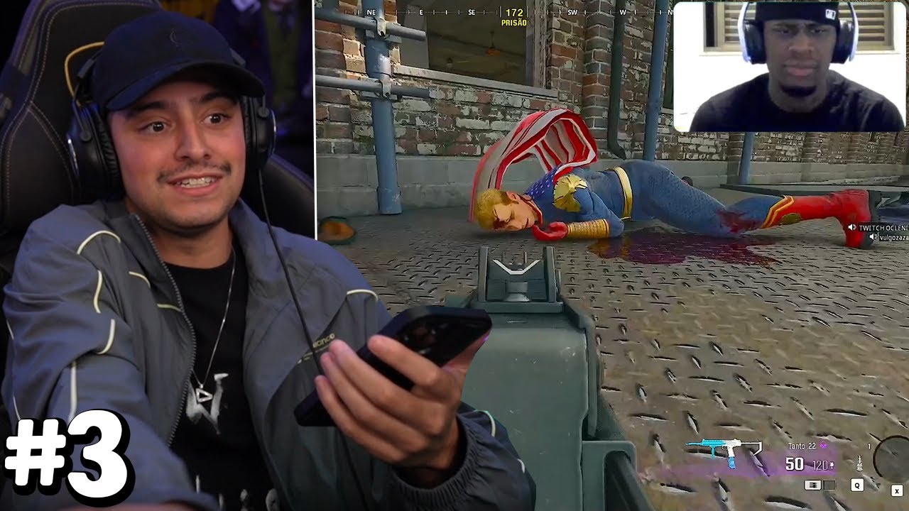 CORINGA E OCLENIS JOGANDO WARZONE! EP 3