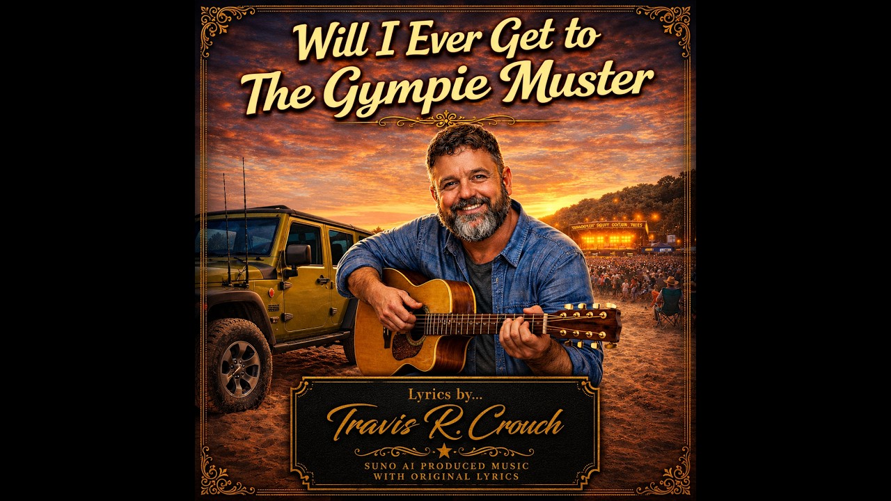 🎤 Will I Ever Get To The Gympie Muster ~ Written by Travis R. Crouch(2026)