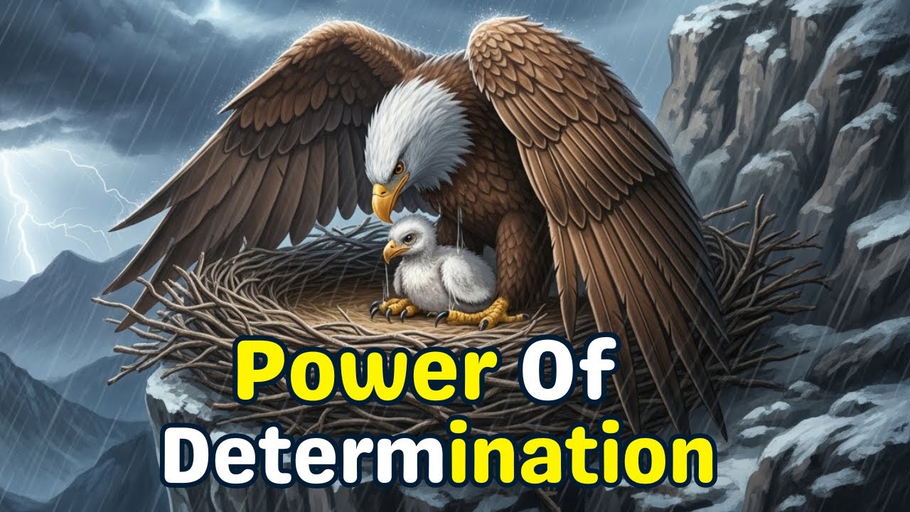 Power of Determination &ndash; Story of a eagle Who Refused to Quit | A Motivational English Story