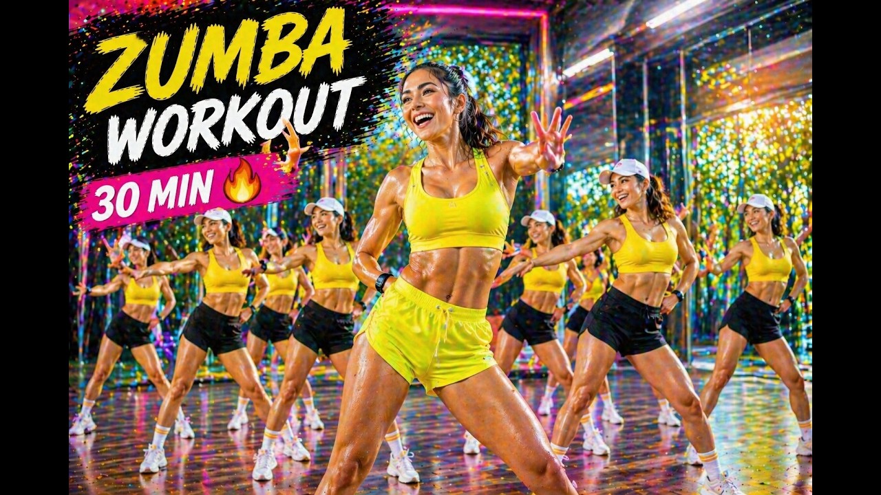 ZUMBA WORKOUT AT HOME | ZUMBA WARM UP ROUTINE FOR BEGINNERS | DANCE FITNESS | ZUMBA CLASS