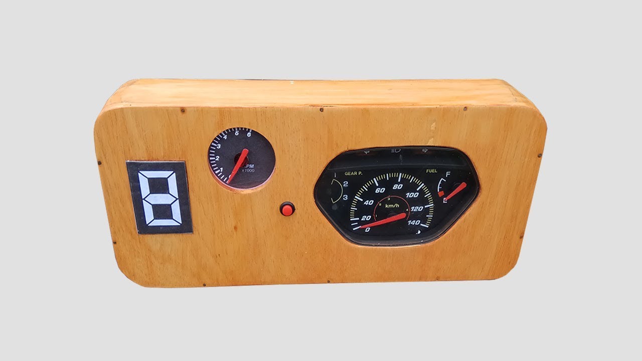 Tutorial Dashboard ETS2 dari Speedo Meter Sepeda Motor