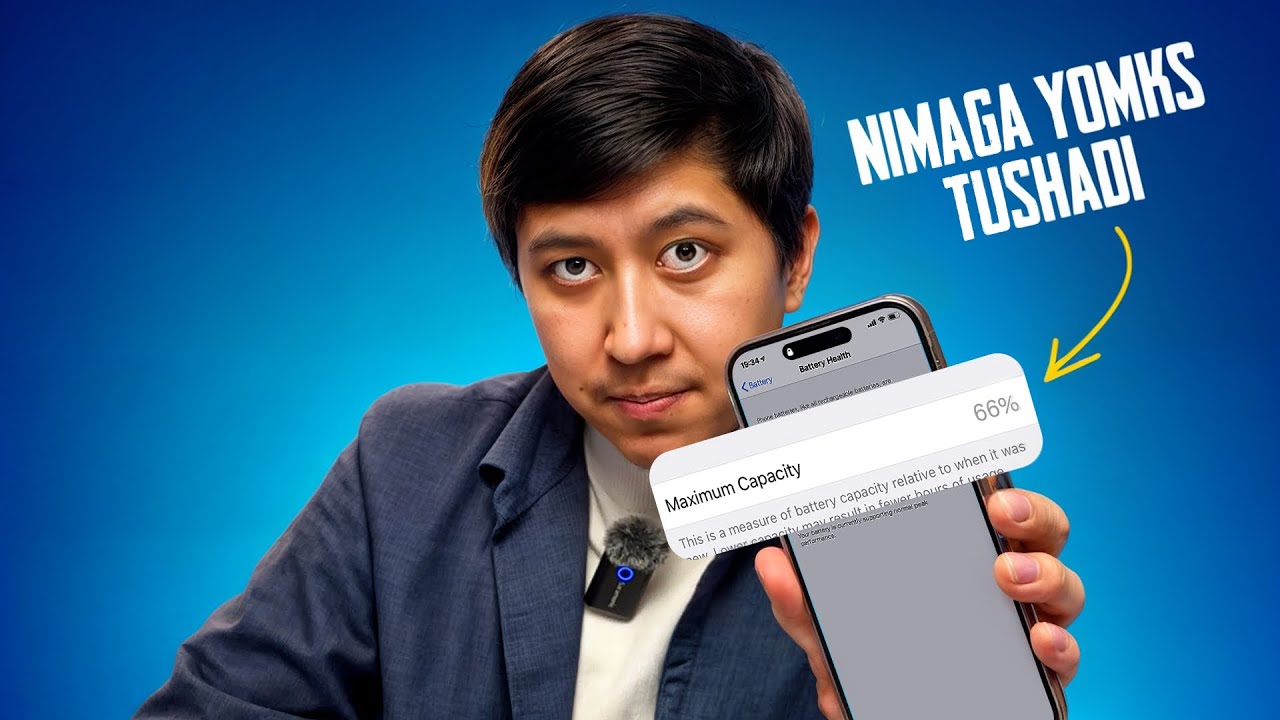 Nega iPhone'da yomks tushadi? sababi nimada