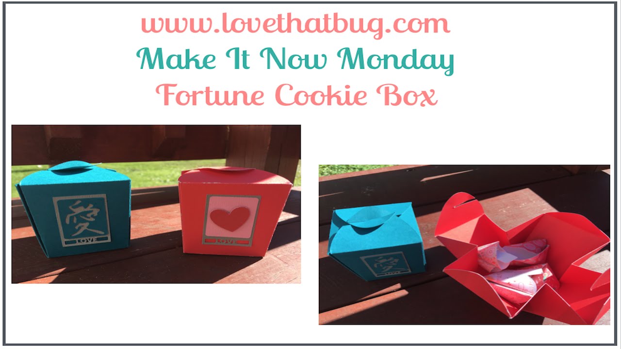 Fortune Cookie Box