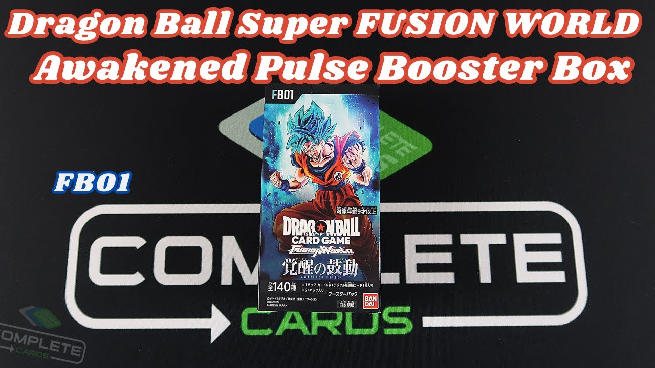 Dragon Ball Super fusion world Awakened Pulse Booster Box
