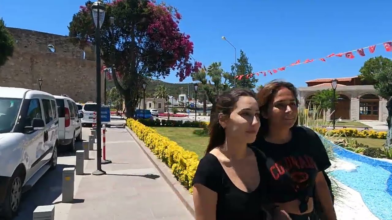 İzmir ÇEŞME City Center Gezi Vlog Walking Tour Haziran 2022