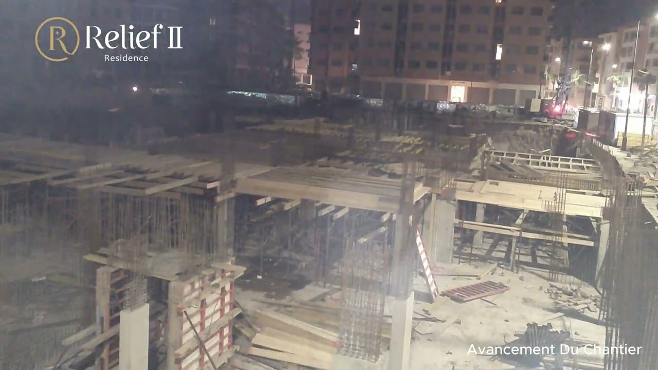 📍 Suivi du chantier – Time lapse 4 mois de travaux | Relief Marrakech